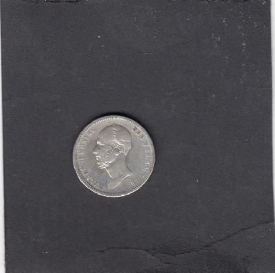 Beschrijving: 25 Cent WILLEM II